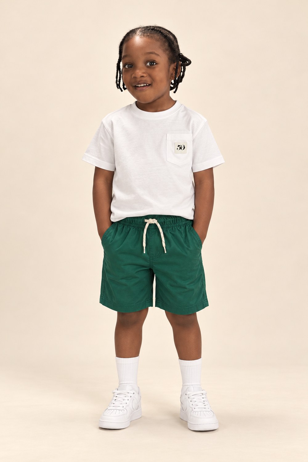 Tee & Cotton Short Set
